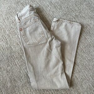Size 24 BDG jeans. Beige/Tan.